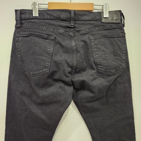 Polo Ralph Lauren Jeans Mens 33x30 Black Varick Slim Straight Stretch Denim - Picture 3 of 13